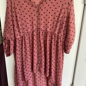 Torrid Lexie Babydoll Chiffon Tunic